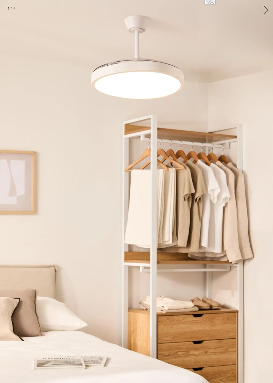 Create WIND CLEAR STUDIO silent ceiling fan