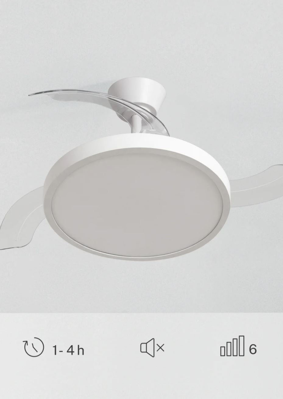 Create WIND CLEAR STUDIO silent ceiling fan