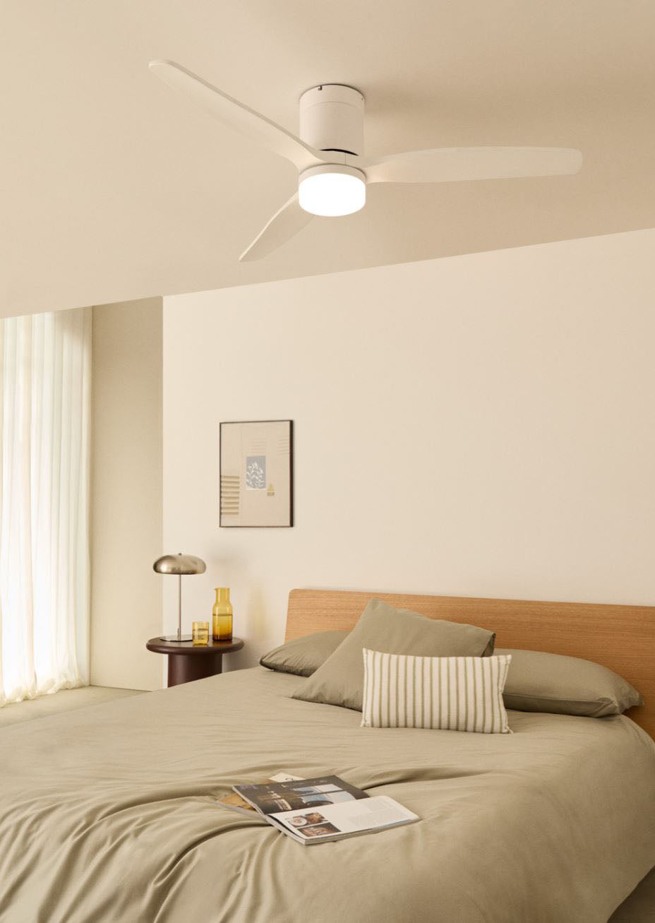 Create WIND CALM Silent ceiling fan (white)