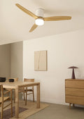 Create WIND CALM silent ceiling fan (light wood)
